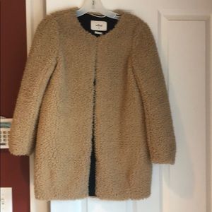 Aritzia Wilfred Teddy Sherpa coat.